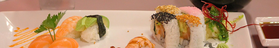 Eating Asian Fusion Japanese Sushi at Kabuki Japanese Restaurant restaurant in Brea, CA.
